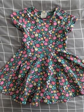 Frugi wildflower skater dress